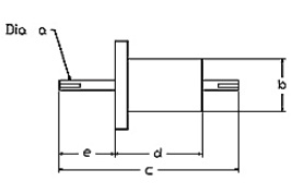 Specs Solid Shaft Thread Mount
