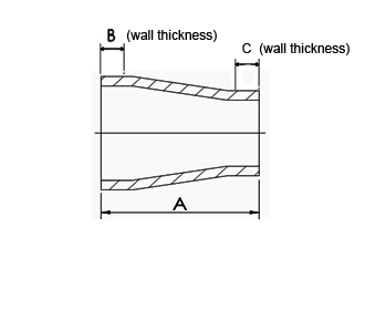 Specs Butt Weld Conical Reducer