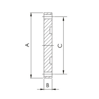 Specs ISO Blank Flange, Bolted
