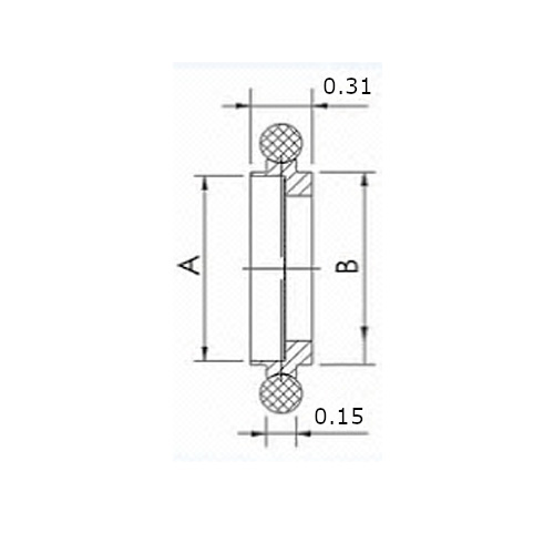 Specs KF Screened Centering Ring
