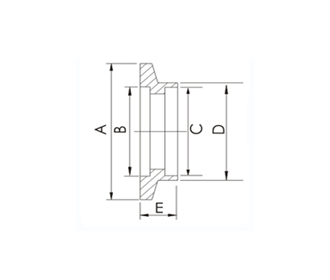 Specs KF Socket Weld Flange