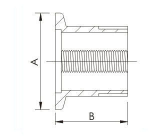 Specs KF to Female NPT Adapter