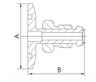 Specs KF to Male VCR Adapter